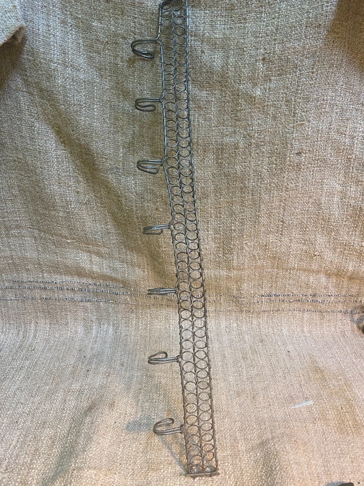 Antique wire wall hanging rack made in Slovakia - Image 4 of 4