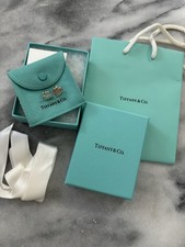 100 authentic Tiffany Co Love Heart Stud Earrings