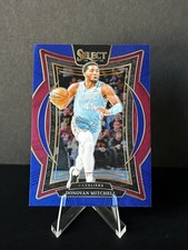 2024-25 Panini Select #21 Donovan Mitchell Blue Concourse