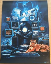 OFFICIAL WU-TANG CLAN AUTHENTIC POSTER Columbus OH July 9th 2025 #/40 IN STOCK!