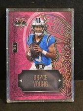 2023 Wild Card #7CHR-6 Bryce Young Pink SN 3/4 7 Card Stud