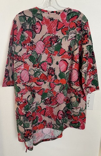 Pure by Ulla Popken Women’s Tunic 3/4 SLEEVE Size 12 / 14 New - Picture 3 of 14