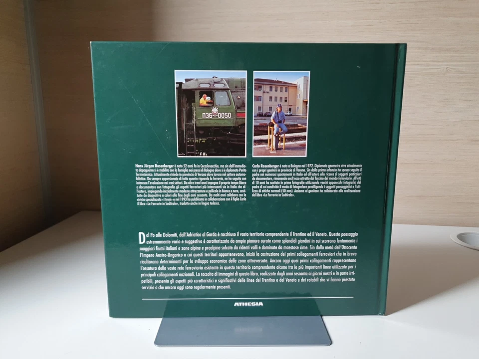 Le Ferrovie Del Trentino E Del Veneto; Carlo Rosenberger; Athesia 1996 - Immagine 3 di 4