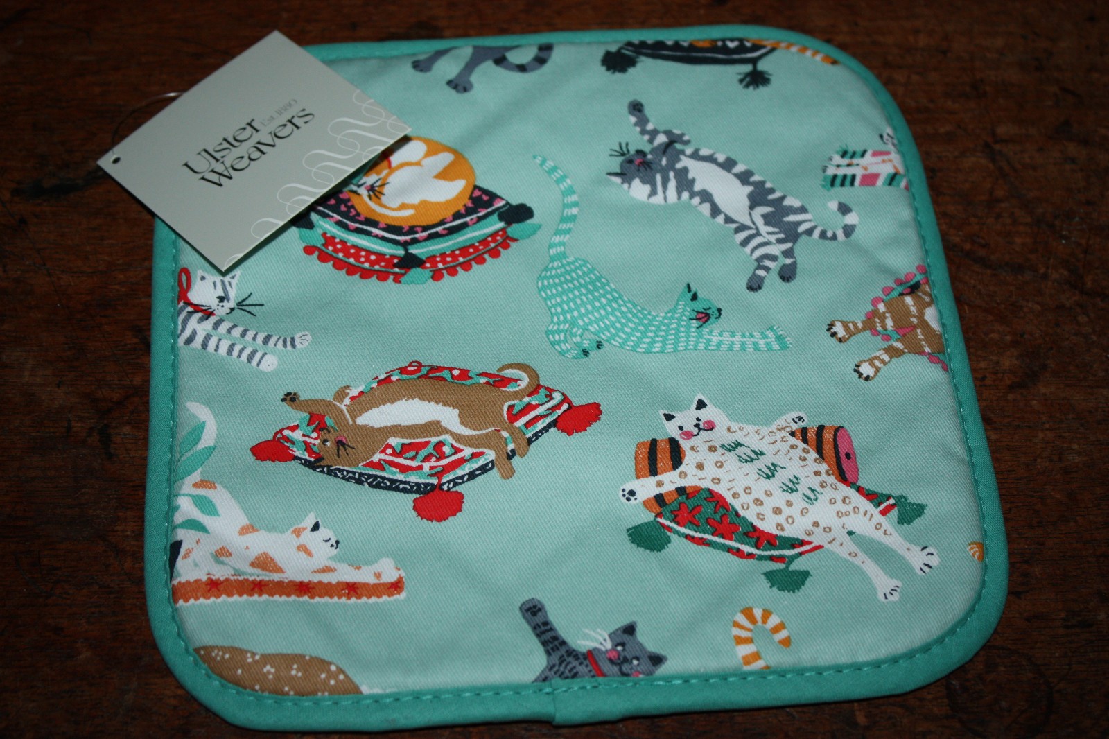 Ulster Weavers ~ KITTY CATS ~ pot grab  BNWT playful cats