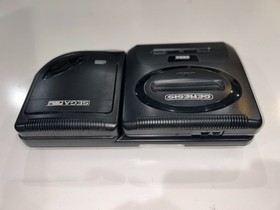Sega CD Model 2 System + Sega Genesis Model 2 Console + Mickey Mania Game! #3