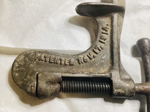 Ancien Casse-Noisette Perfection Nut Cracker Co. Breveté 1914 - Photo 4/7