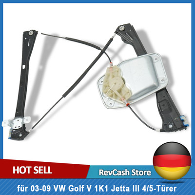 Fensterheber Elektrisch Vorne Links für 03-09 VW Golf V 1K1 Jetta III 4/5-Türer