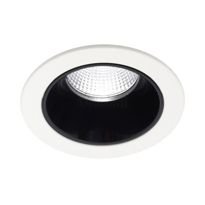 12pcs 7W COB 6000K Recessed White Gunmetal Black LED Down Light Spotlight