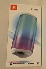 JBL Pulse 5 Portable Black Bluetooth Speaker Waterproof 360  Light Show