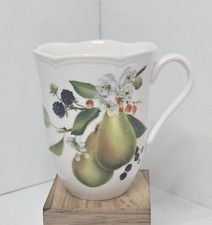 ​Lenox Orchard in Bloom "Pear Blossom" Mug - Fine Porcelain Scalloped Rim 12oz