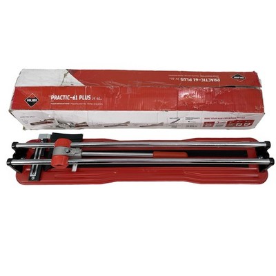 Rubi Tiling Tools 21979 Practic-61 Plus Manual Cutter 24'' / 61cm #NO9791