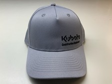 Kubota Construction Equipment Gray Trucker Hat