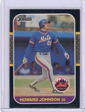 1987 Donruss #646 Howard Johnson - FREE CARDS with purchase!