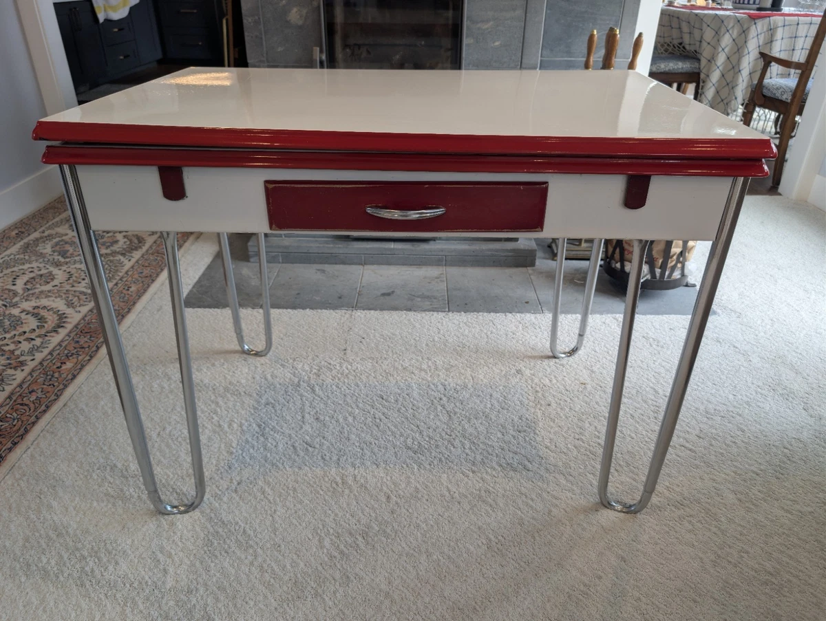 United States Enamel White Antique Tables for sale | eBay