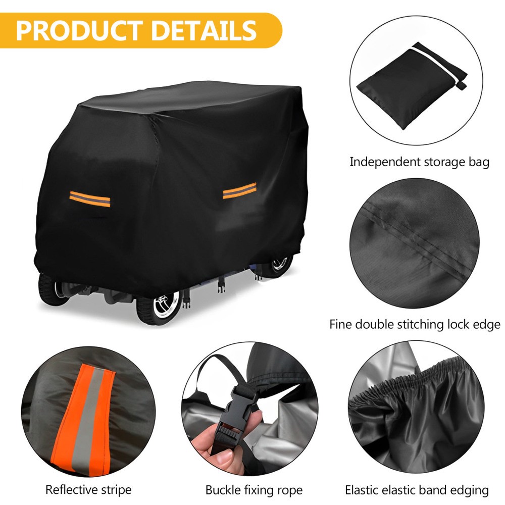 Copertura auto elettrica 420D impermeabile foto 4