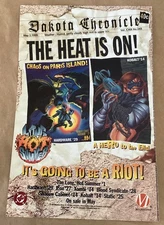 DC house ad 1995 Print Ad promo art comics Dakota Chronicle Long Hot Summer