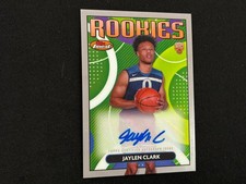 Jaylen Clark 2024 Topps Finest Auto Autograph Rookie RC Timberwolves E97