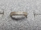 GRANDMA GRABE'S BEAUTIFUL VINTAGE STERLING SILVER BAND 2.26G RING SIZE 6