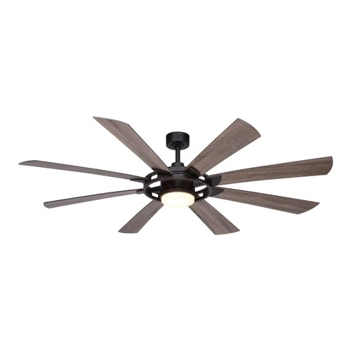 Vaxcel - Burlington 1-Light Ceiling Fan in Farmhouse and Dome Style 15 Inches - Picture 1 of 4
