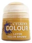 Games Workshop Citadel Paint Layer Paint: BALOR BROWN 12ML