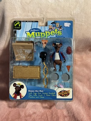 PALISADES TOYS MUPPETS / MUPPET SHOW RIZZO THE RAT BLUE JACKET FIGURE NEW