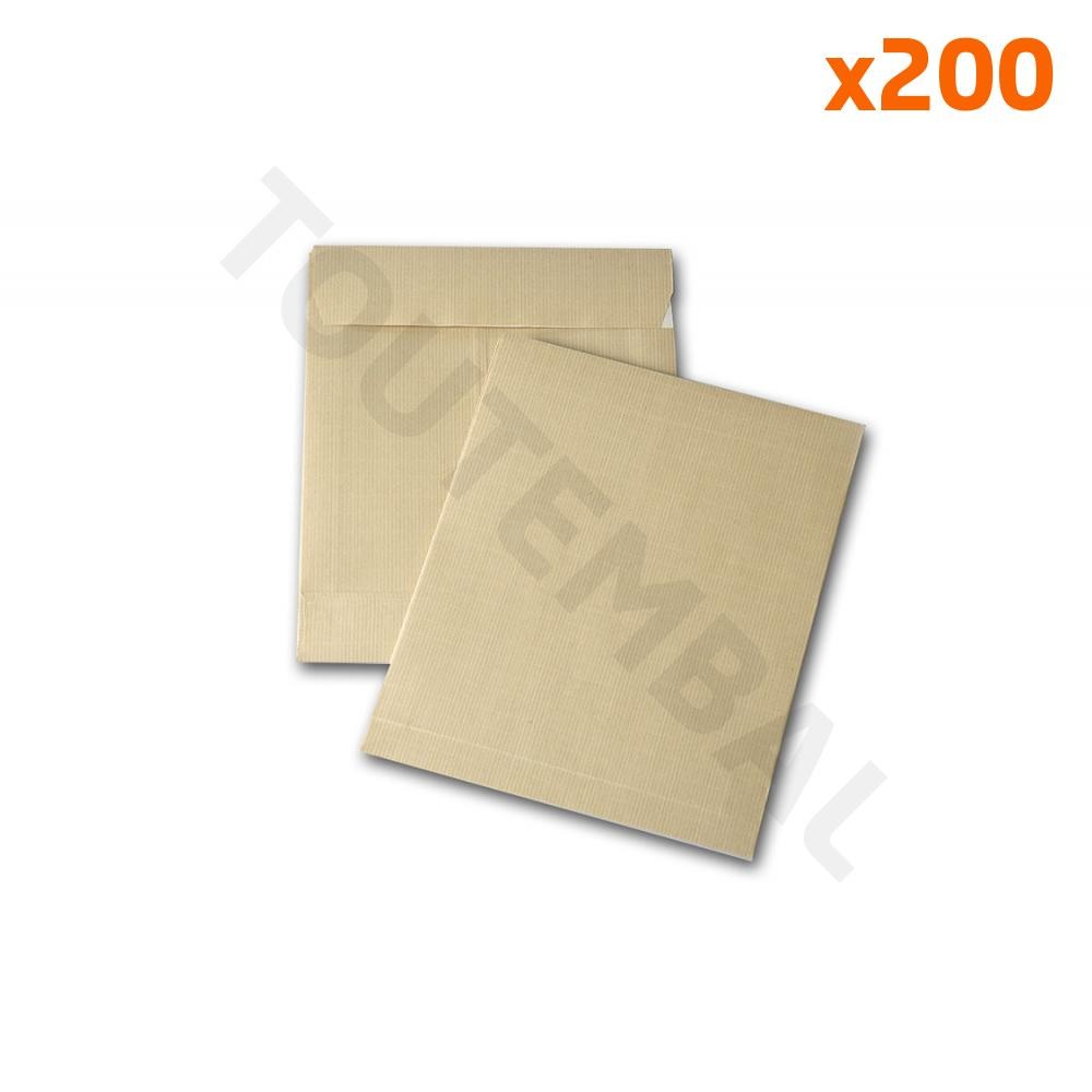 Pochette à grand soufflet kraft armé 120g/m² 229x324mm, la qualité supérieure pour archives