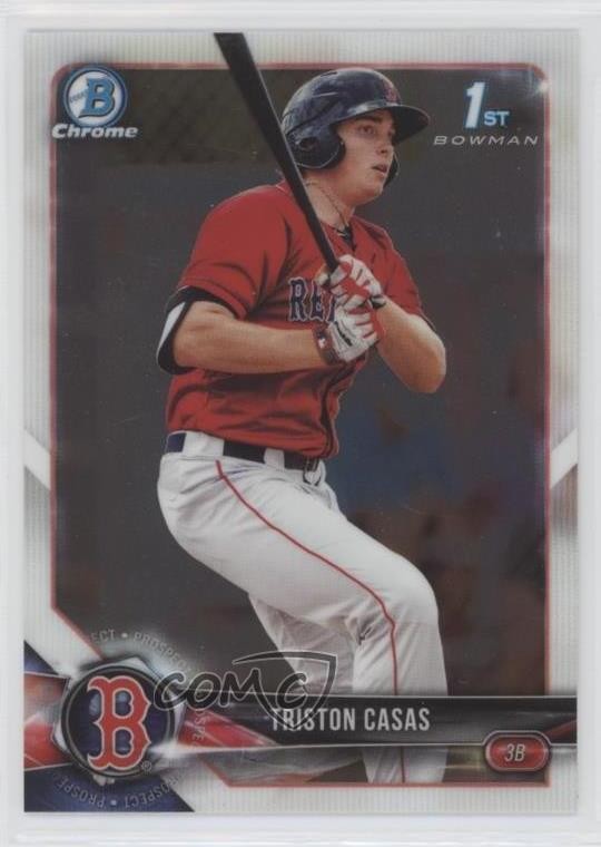 2018 Bowman Draft Chrome Triston Casas #BDC-171 0n64