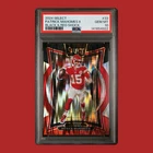 2024 Panini Select - Patrick Mahomes II #33 Black & Red Shock Prizm PSA 10