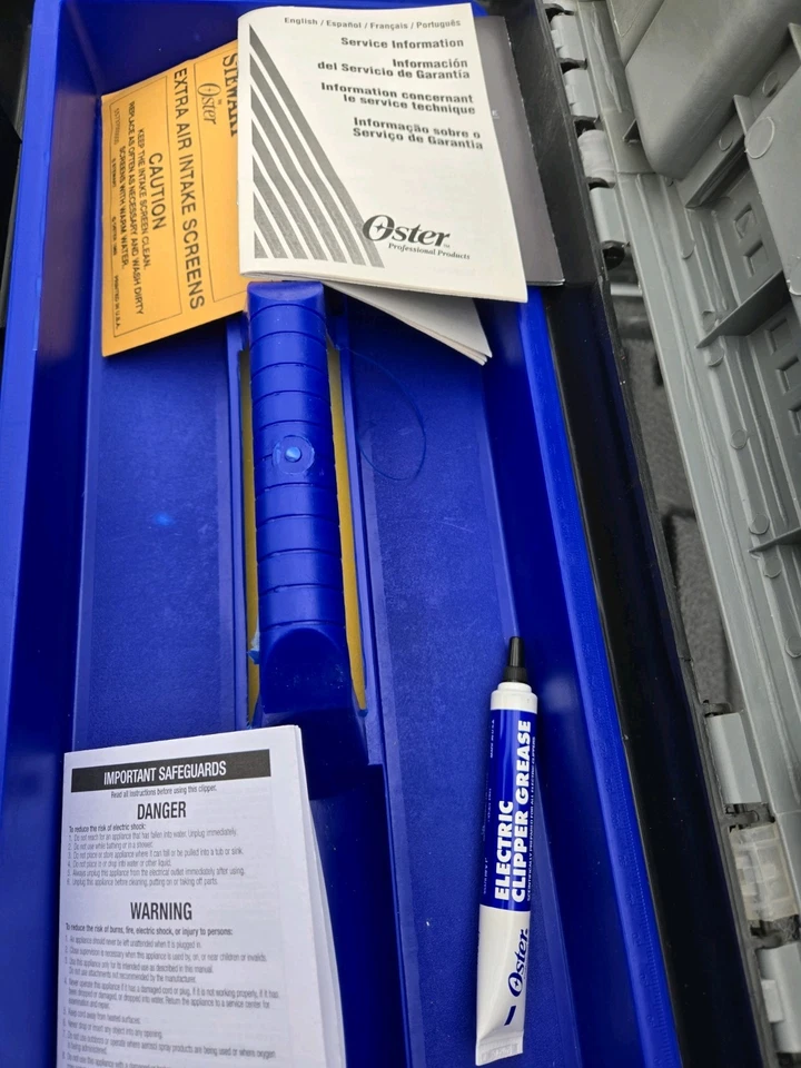Kit cortapelos Oster CLIPMASTER velocidad variable 120 voltios 078150  Foto 3 de 4