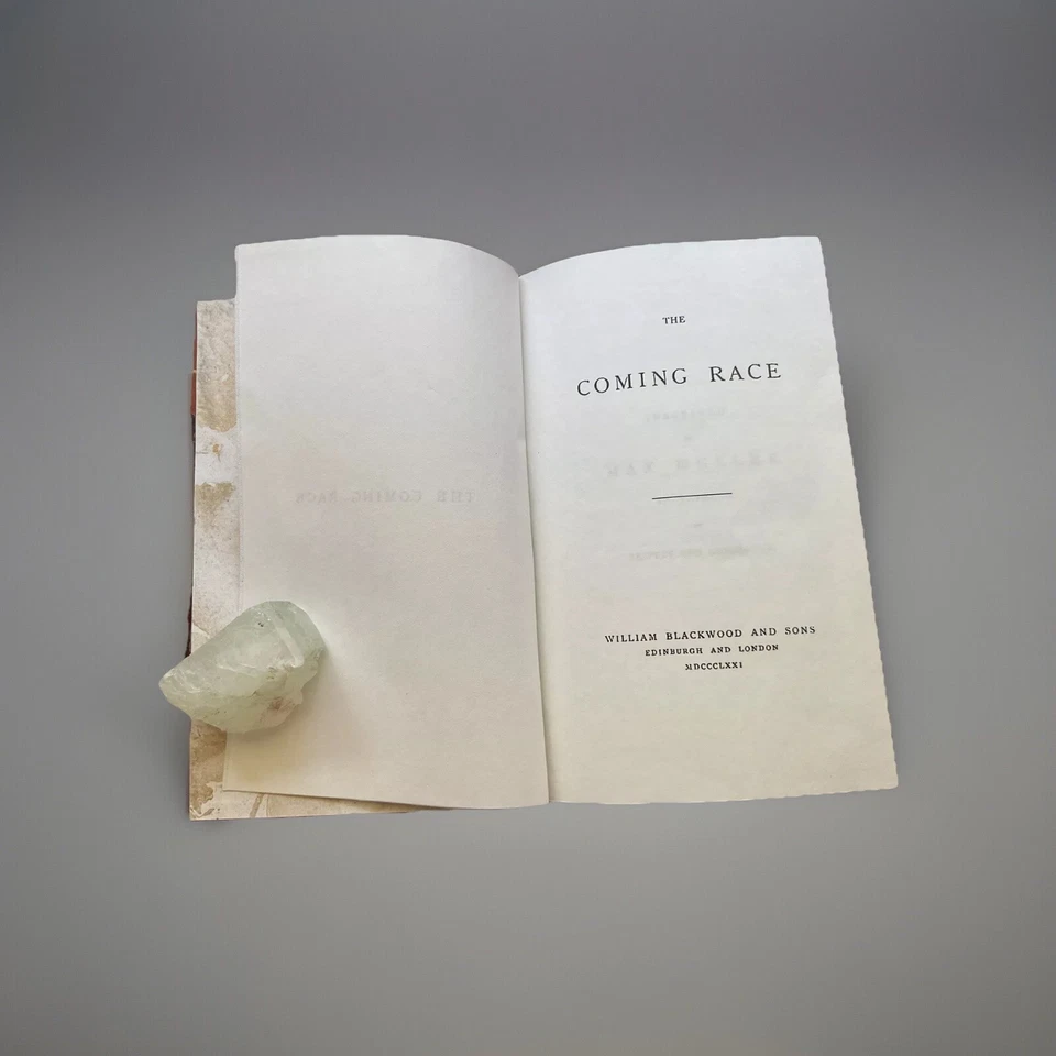 The Coming Race 1871 by William Blackwood And Sons - Image 3 of 3