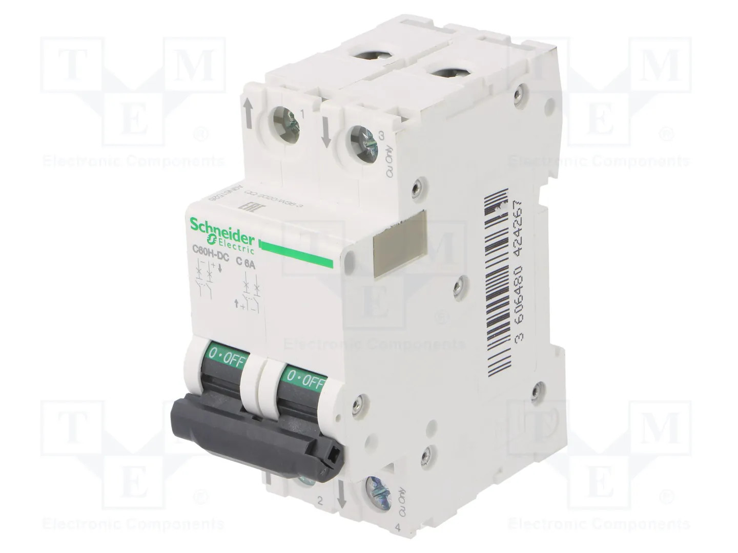 Schneider Electric - A9N61526 - C60H-DC 500VDC 6A 2P C Sans emballage - Image 3