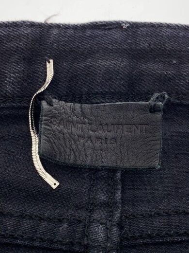 SAINT LAURENT 19AW Pantaloni skinny taglia 29 denim nero 584475