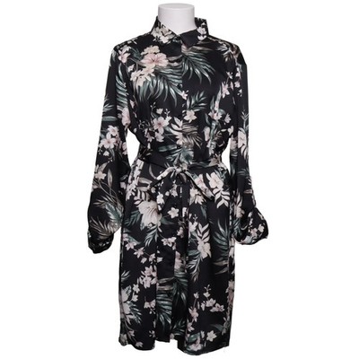 Sisters Point, Blusenkleid, Größe: XL, Schwarz/Mehrfarbig, Polyester #mxS