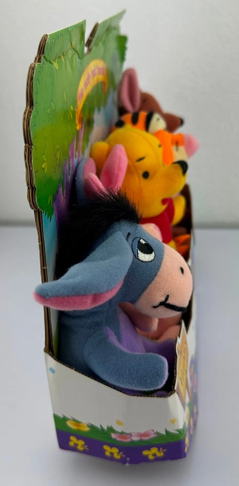 1997 Rare, Vintage Collectible Pooh & Friends Plush 6" Stuffed Animals NEW - Image 3 of 4