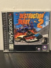 Destruction Derby 2 (Sony Playstation 1 PS1) Black Label Tested