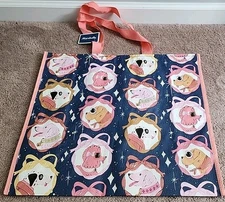 Marshalls - Fancy Dogs In Ribbon Portraits -Large Reusable Shopping Tote Eco Bag