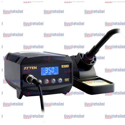 1PC ATTEN AT938D 220V 60W Digital Soldering Iron Station LCD Display