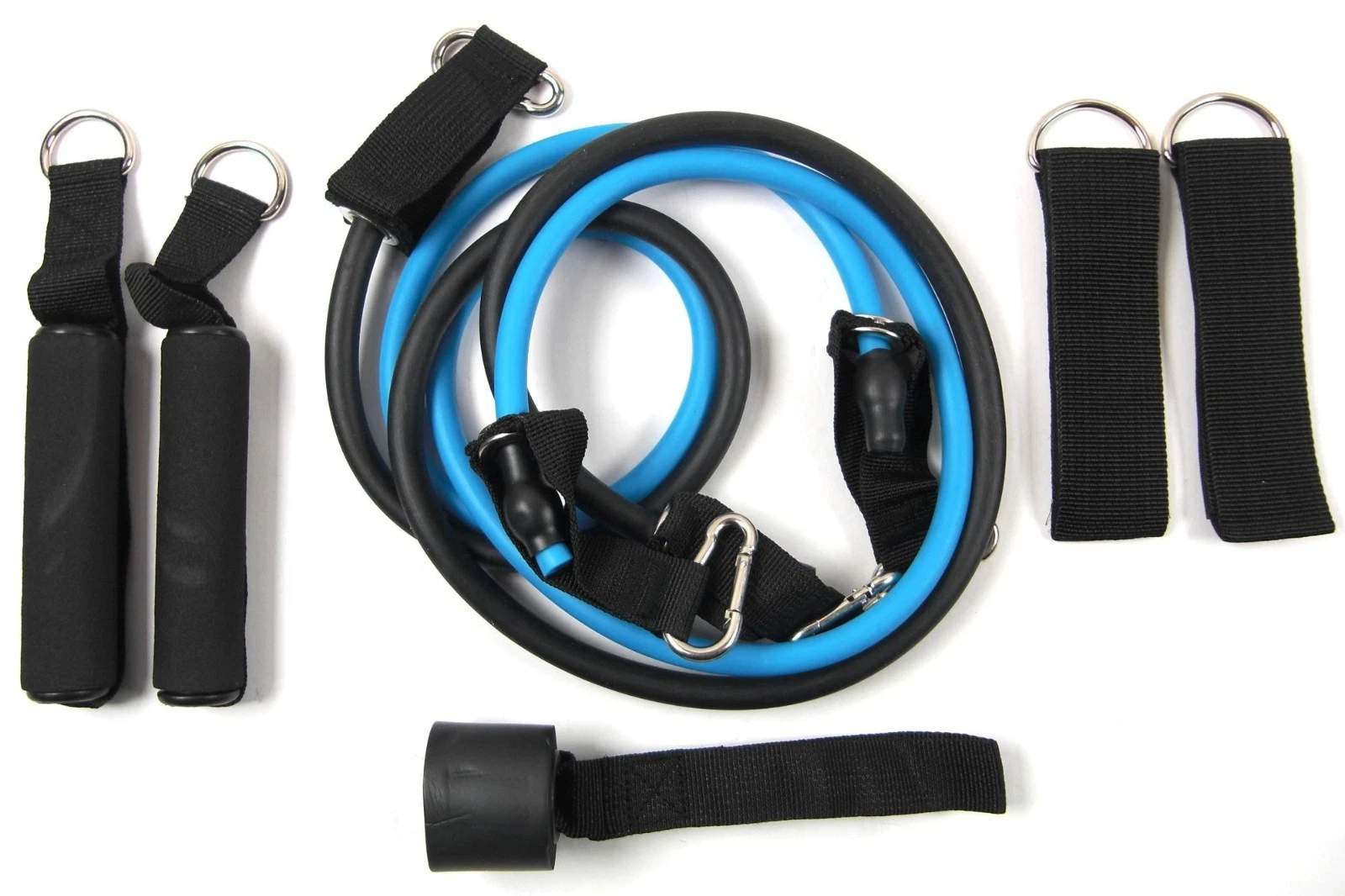 Resistance Bands, Exercise Bands with Handles, Fitness Bands 2 Pak