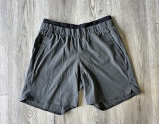 REI Co-op Womens Shorts Medium Gray Athletic Hiking Running Lined Pull On