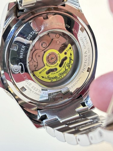 Invicta Grand Diver Automatic Dive Watch, 300M WR, #3044 Works, Gifts for Him - Picture 8 of 13