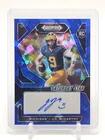 J.J. MCCARTHY 2024 PRIZM DRAFT SATURDAY STAR ROOKIE AUTO BLUE ICE /75 RC Q5466