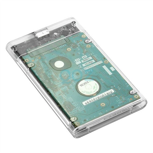 External HDD SSD Case Disk TRANSPARENTUSB 3.0 To SATA 2.5" Hard Drive Enclosure - Picture 5 of 15