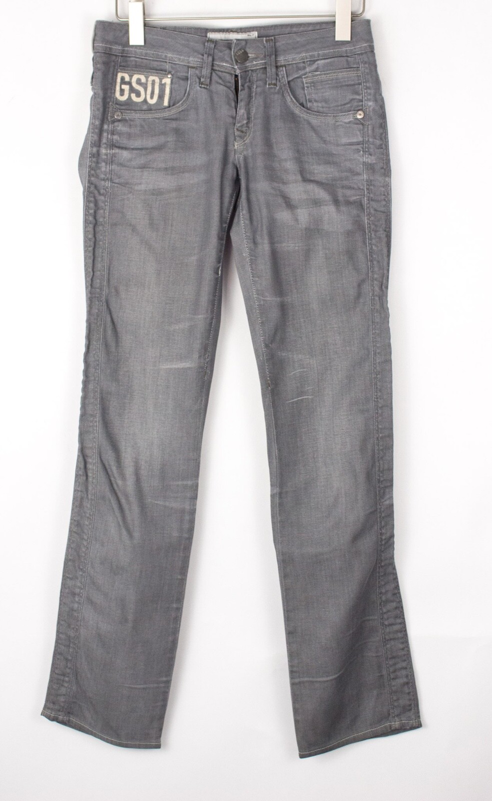 G-STAR RAW Women Saville Straight Slim Stretch Jeans Size W29 L34