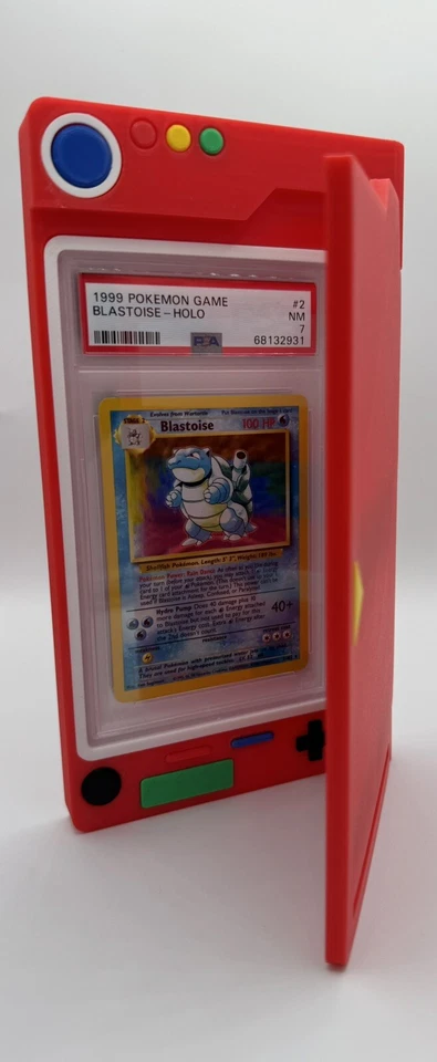 Soporte de losa Pokedex para Pokemon PSA, CGC, BGS - Impreso en 3D de alta calidad Foto 2 de 4