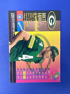 1998 Fleer Metal Universe Brett Favre card #4 Green Bay Packers | eBay