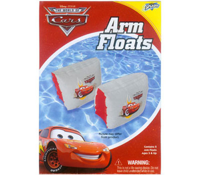 Inflatable Arm Bands Disney Cars McQueen Age 3+ Gray Red NEW | eBay
