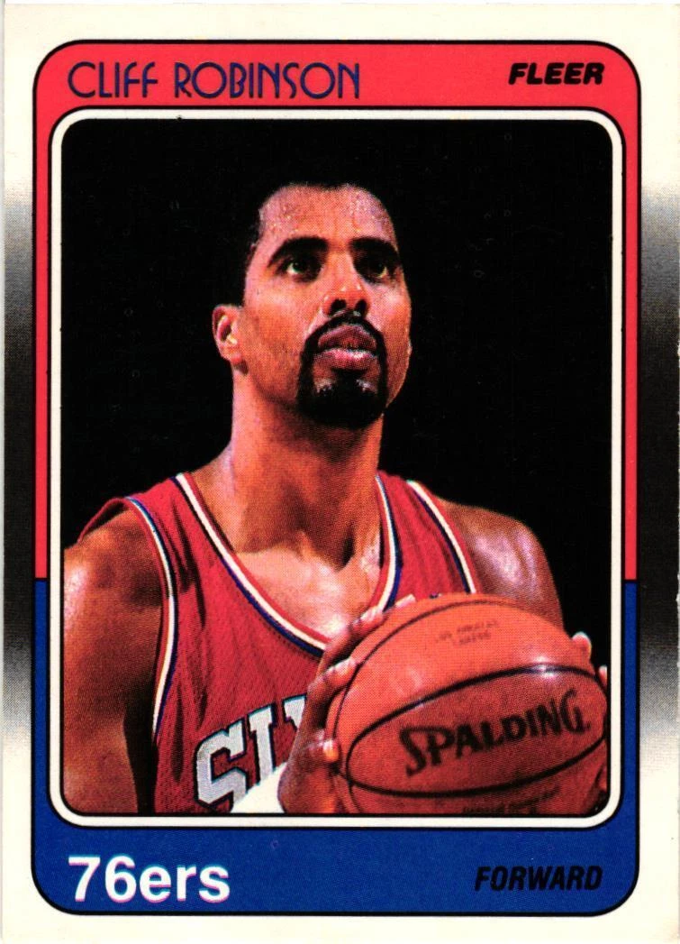 Cliff Robinson trading card
