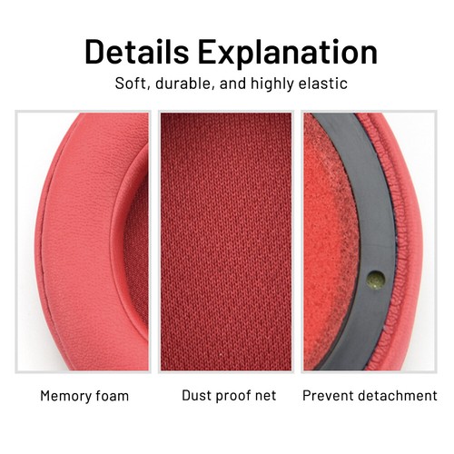 Replacement Ear Pads Cushions for Beats Studio 2.0 3.0 Wireless Headphones - Picture 6 of 19
