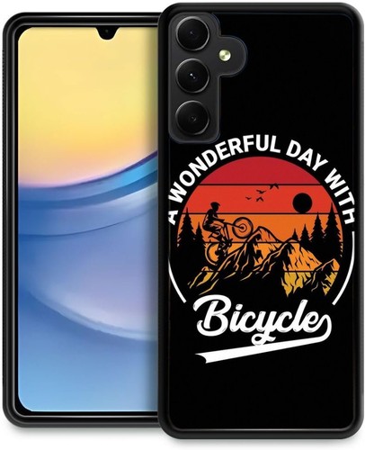Beautiful Day Cycling Lightweight Cover For Samsung A15 A16 S23 S24 S25 Ultra FE - 第 22/25 張圖片