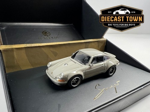 1/64 TETSUMA Porsche 964 Singer Restomod Ashley Grey Deluxe Packaging